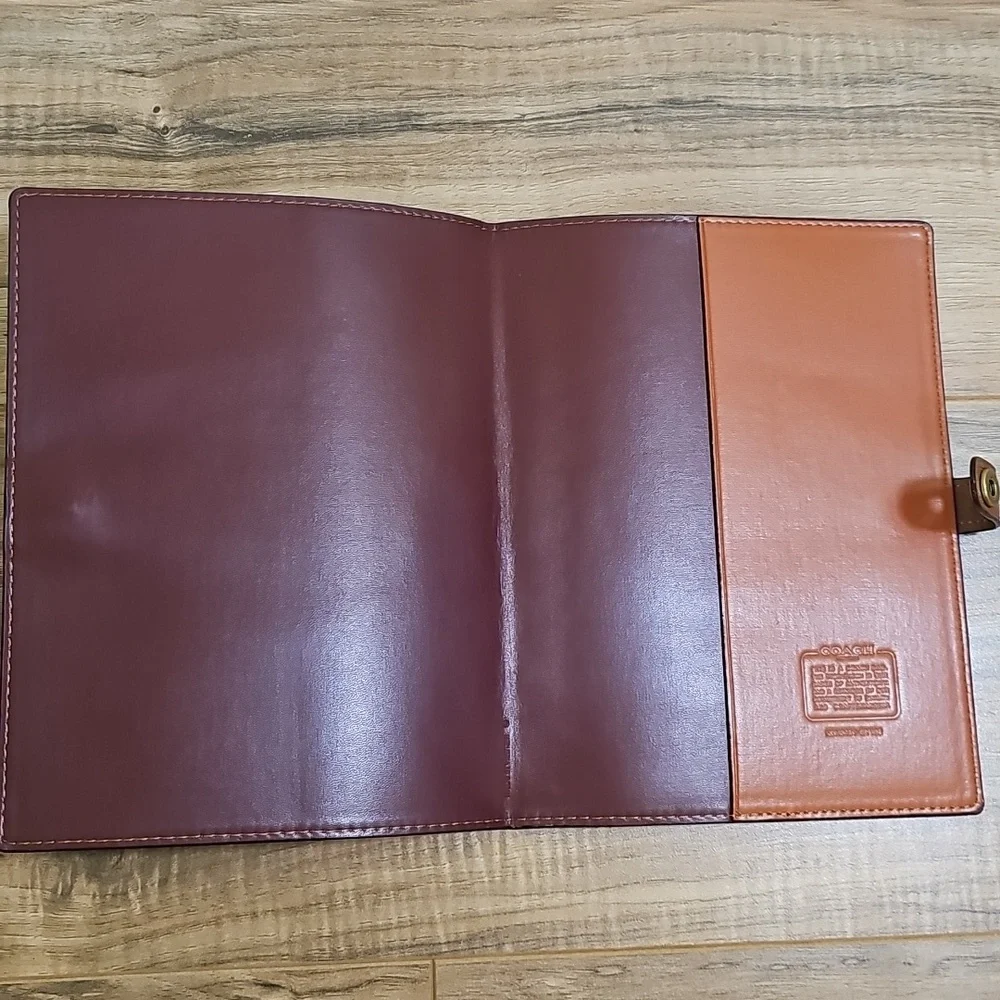 NWOT Coach x Peanuts Notebook In Signature Canvas